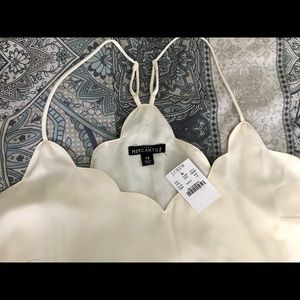 J. Crew scalloped cami